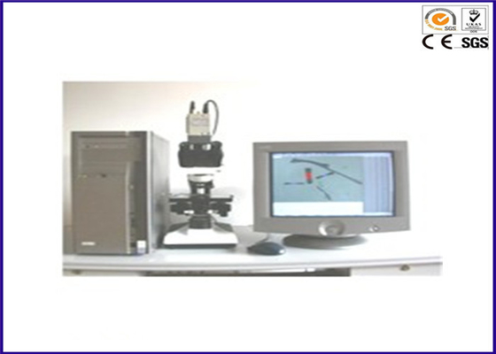 100W AC 230V de Analisator van de Optische Vezeldiameter, het Meetapparaat van de de Vezelfijnheid van ISO 137