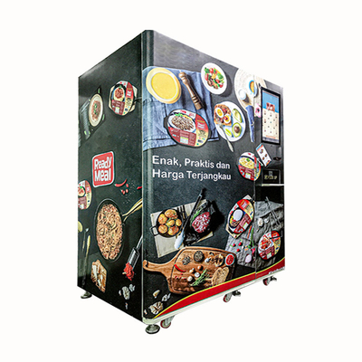 380kg Bento Vending Machine met hoge capaciteit met Gebouwd in Microgolf