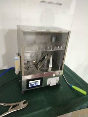 Elektro de Testkamer van de messingsbrandbaarheid, Textiel het Testen van 220V Instrument